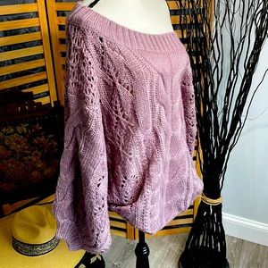 NWT Three Bird Nest Sweater Small